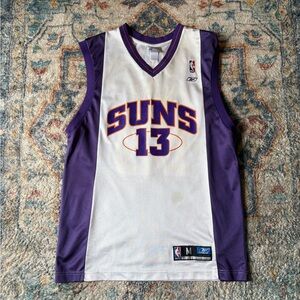 Reebok NBA Phoenix Suns Steve Nash Basketball Jersey Large